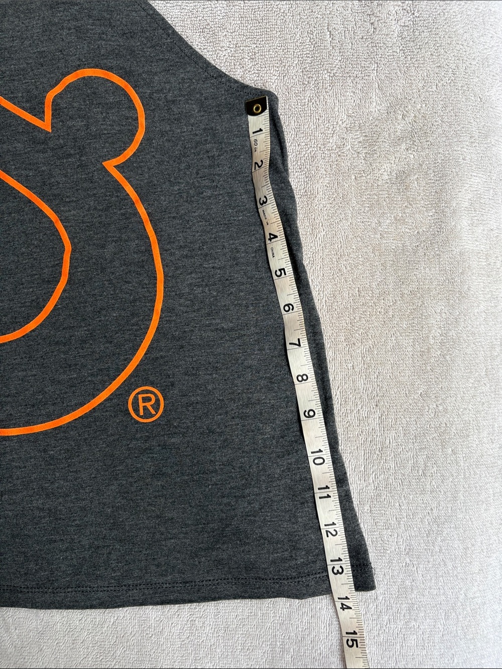 HOTWORX Dark Gray Tank with Orange Logo - Picture 5 of 6